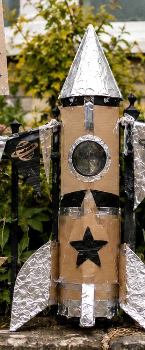 Front Garden Binface Launchpad example display
